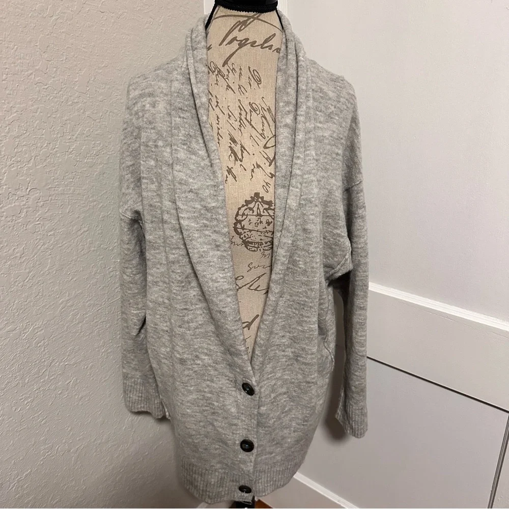 Free People Eucalyptus Cardigan